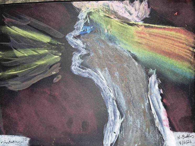 Abstract painting: Orientation